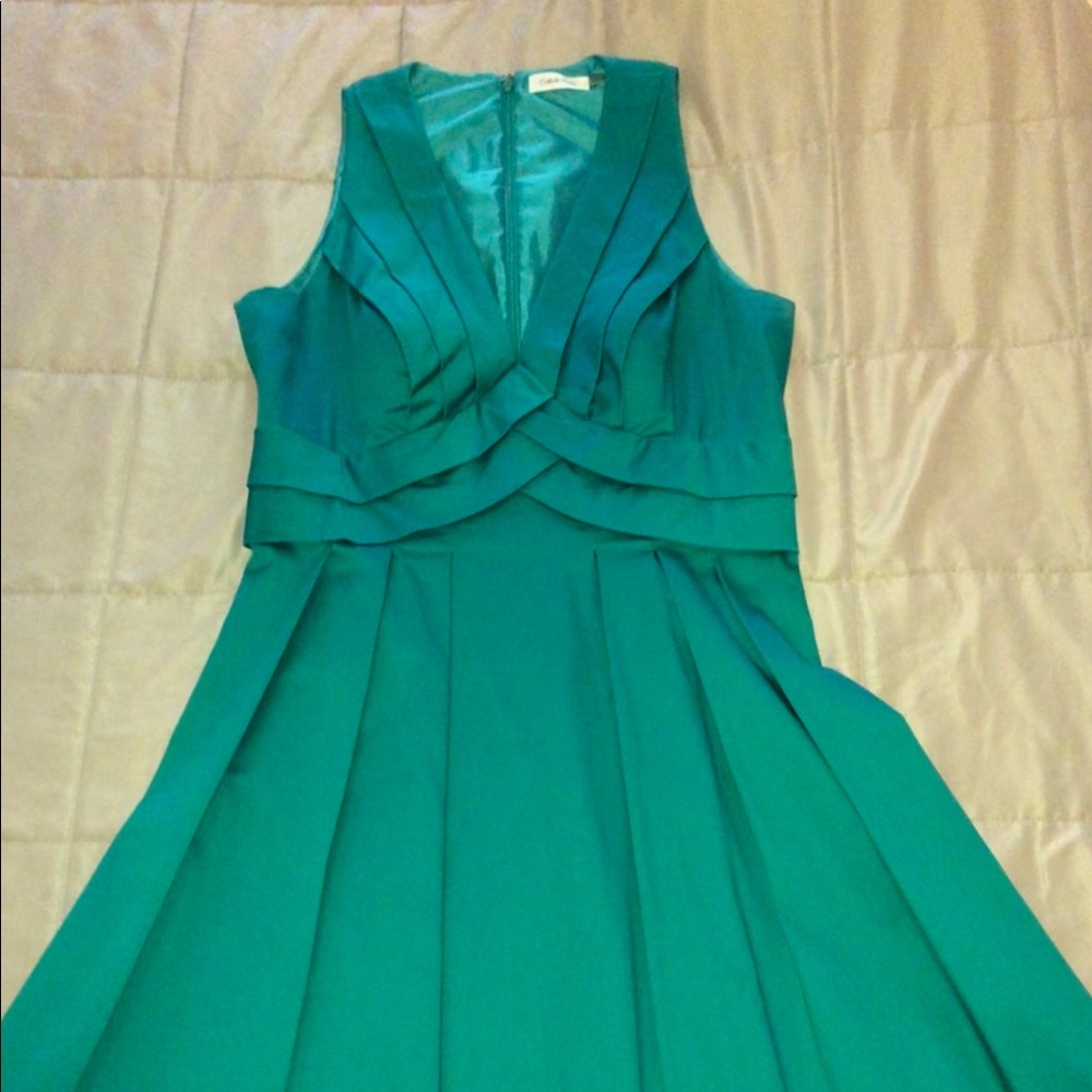 Calvin Klein Turquoise Dress 10